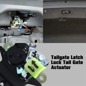 img 2 attached to 🔒 Tailgate Trunk Lock for Hyundai Sonata 1.6L 2.0L 2.4L Engines 2015-2017 - Secure & Reliable Tailgate Latch Lock