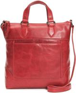 frye melissa small tote crossbody: compact style and versatility combined logo