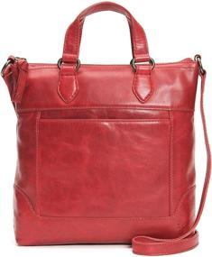 img 4 attached to Frye Melissa Small Tote Crossbody: Compact Style and Versatility Combined