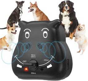 img 4 attached to 🐶 Waterproof Ultrasonic Anti Bark Control Device - Adjustable Volume Levels for Small, Medium, and Large Dogs - Indoor/Outdoor Barking Control Device