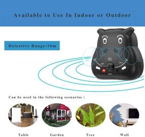 img 2 attached to 🐶 Waterproof Ultrasonic Anti Bark Control Device - Adjustable Volume Levels for Small, Medium, and Large Dogs - Indoor/Outdoor Barking Control Device