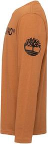 img 1 attached to Shop the Stylish Timberland Boys' Long Sleeve Tree Logo Graphic T-Shirt