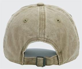 img 1 attached to 🧢 Edoneery A1008: Unisex Cotton Adjustable Washed Twill Baseball Cap Hat - Stylish & Comfortable