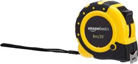 img 2 attached to 📏 Accurate and Durable AmazonBasics 8 Meter Tape Measure Set: Perfect for Precise Measurements