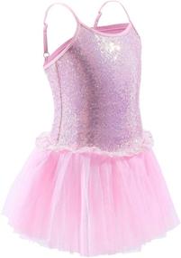 img 2 attached to 👗 Dancina Toddler Dance Leotards Dress for Active Girls' Clothing