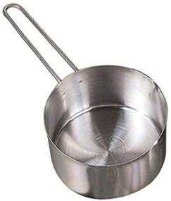 img 2 attached to 🥄 American Metalcraft Stainless Steel Measuring Cup - 1-3/4 Cup Capacity: Accurate and Durable