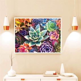 img 2 attached to Diamond Painting Kits Adults Succulents