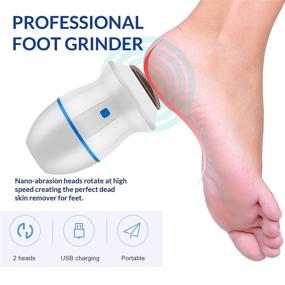 img 3 attached to Electric Pedicure Exfoliator Eliminator Professional