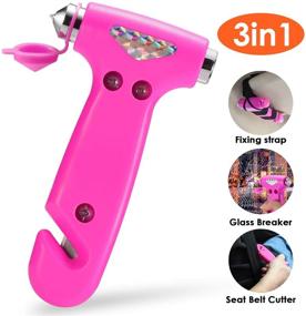 img 4 attached to THINKWORK Car Safety Hammer Gift: 3-in-1 Emergency Escape Tool for Women, Families & Children