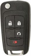 🔑 keyless2go 4 button flip car key fob replacement | oht01060512 keyless remote logo