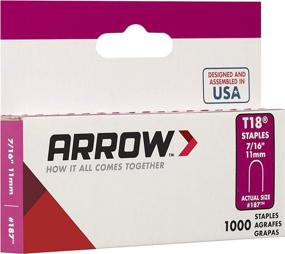 img 2 attached to 📎 Arrow 187 Authentic T18 Staples, 1,000-Pack