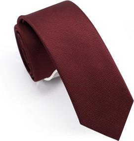 img 4 attached to Fortunatever Formal Necktie Multiple Colors Men's Accessories