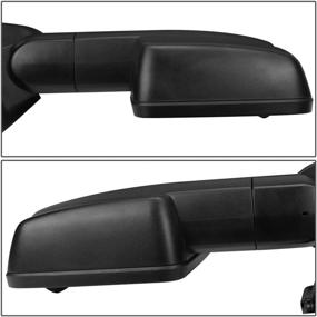 img 1 attached to DNA Motoring TWM-016-T888-BK-SM-R Powered Heated Telescopic Towing Mirror with Turn Signal Light - Compatible with 2014-2017 Silverado 1500 and Sierra 1500 (Right Side)