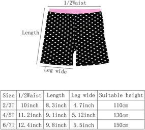 img 3 attached to Ultimate Comfort & Security: NEWITIN Pieces Shorts - Top Choice for Active Girls' Clothing