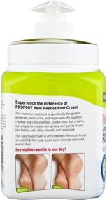 img 2 attached to 🔝 PROFOOT Heel Rescue Foot Cream 16 oz: Effective Non-Greasy Solution for Cracked, Calloused, and Chapped Skin on Feet, Heels, Elbows, and Knees - Penetrates, Moisturizes, and Repairs