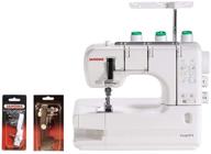🧵 enhanced janome coverpro 900cpx coverstitch machine: includes additional bonus accessories for exceptional sewing experience logo