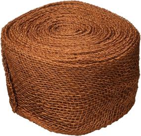 img 1 attached to Kel-Toy Camel Jute Burlap Ribbon Roll, 10-Yard x 4-Inch
