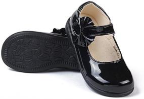 img 2 attached to 👧 School Shoes: MK MATT KEELY Uniform Princess Girls' School Uniform Footwear