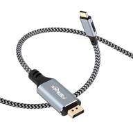 адаптер fairikabe displayport thunderbolt, совместимый логотип