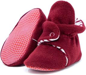 img 4 attached to Ella Bonna Booties Flexible Toddlers Apparel & Accessories Baby Girls in Shoes