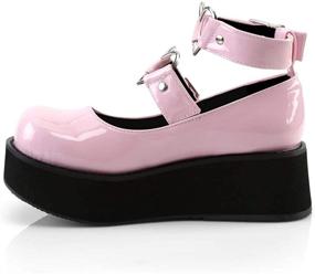 img 3 attached to Эрокалли платформа Лолита вэджес Кавай женская обувь в туфлях.