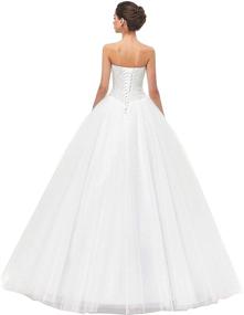 img 2 attached to 👰 Beautyprom Women's Wedding Dresses - Bridal Clothing for Women's Dresses