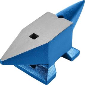 img 4 attached to 🔨 Happybuy Single Horn Anvil: 22Lbs Steel Blacksmith Tool for Sale - Rugged, Durable, and Robust Metalsmith Equipment with Round and Square Hole - Ideal for Forging and Jewelry Making