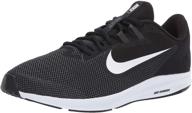 👟 nike downshifter black white athletic sneakers for men's shoes logo