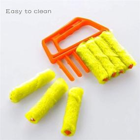 img 1 attached to 🧹 Efficient Mini-Blind Cleaner Duster for Household Cleaning - 2 Pack