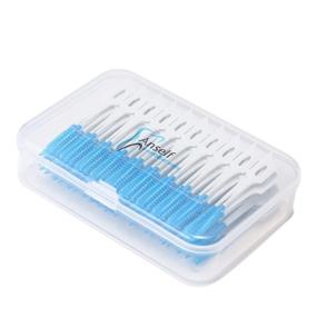 img 4 attached to Interdental Bristles Cleaners Toothpick Disposable