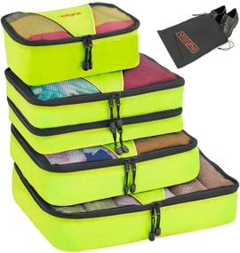 img 4 attached to 🧳 Premium Valyne Travel Packing Accessories Organizer with Compartments for Efficient Packing Organization