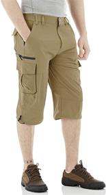 img 3 attached to EKLENTSON Shorts Weight Summer Hiking Men's Clothing in Active