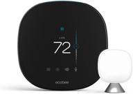 🌡️ enhance comfort and efficiency with the ecobee smartthermostat with voice control in black logo