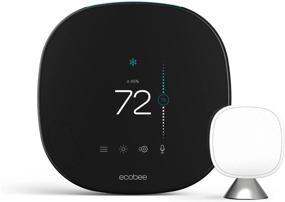 img 4 attached to 🌡️ Enhance Comfort and Efficiency with the ecobee SmartThermostat with Voice Control in Black