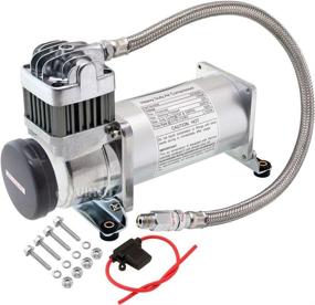 img 4 attached to 🚛 Vixen Horns VXC8301: Heavy Duty Onboard Air Compressor 200 PSI - Universal Replacement for Truck/Car Train Horn & Suspension Kit - Fits All 12v Vehicles like Semi/Pickup Trucks & Jeep