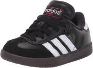 adidas performance samba m i leather indoor 👟 soccer shoe: a trusted choice for infant/toddler soccer players logo