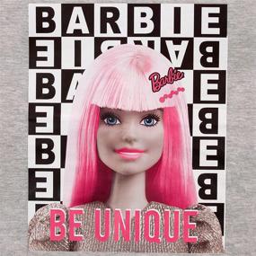 img 1 attached to Barbie Girls T Shirt Grey 6