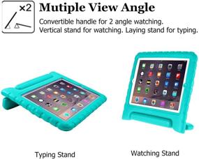 img 1 attached to BMOUO Kids Case For IPad 2 3 4 - Shockproof Light Weight Convertible Handle Stand Case Cover For Apple IPad 9