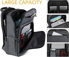 img 2 attached to ✨ Ultimate Versatility: TurnWay Waterproof Backpack with Built-in Computer Charging