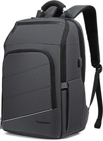 img 4 attached to ✨ Ultimate Versatility: TurnWay Waterproof Backpack with Built-in Computer Charging