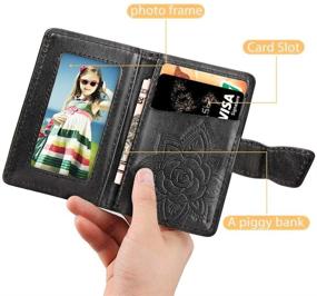 img 2 attached to MEUPZZK Cell Phone Wallet Slim 3M Adhesive Credit Card Holder Stick On Wallet Cell Phone For IPhone/Android/Samsung Galaxy And Most Smartphones (A-Lavender)