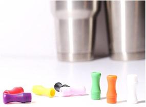 img 2 attached to Silicone Stainless Drinking Anti Scald Colorful