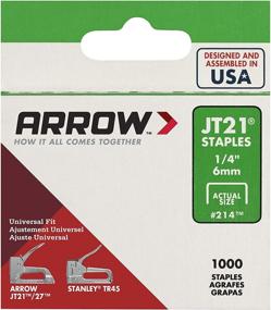img 1 attached to 🔨 Arrow Fastener 214 Genuine 000 Staples: Reliable and High-Quality Fastening Solutions