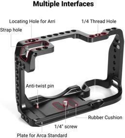 img 1 attached to 📷 Enhance shooting capabilities with SmallRig Cage for Canon EOS RP CCC2332