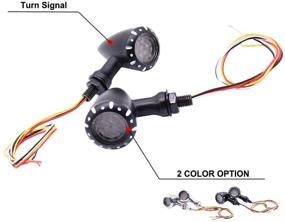 img 2 attached to Motorcycle Signals Blinker Indicator Cruiser