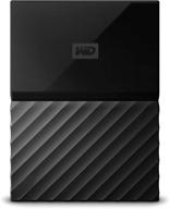 💽 wd black my passport 1tb portable external hard drive - usb 3.0 - wdbynn0010bbk-wesn logo