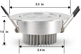 img 1 attached to 💡 Upgrade Your Lighting with Recessed Downlight Retrofit Conversion