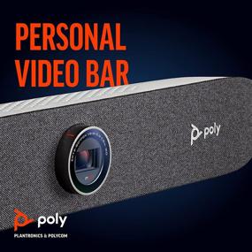 img 3 attached to 🎥 Poly Studio P15 Personal Video Bar (Plantronics + Polycom) - All-in-One 4K Webcam Solution - Camera, Mics &amp; Speaker - Home Office/Focus Room - Compatible with Zoom (Certified) &amp; Teams (Certified)