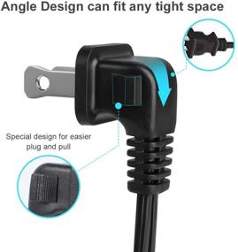 img 2 attached to 🔌 CableCreation Degree 2 Slot Polarized Angled Industrial Electrical: Enhanced Connectivity and Versatility