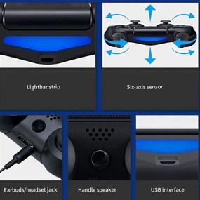 img 1 attached to Molgegk Wireless Controller Replacement Vibration PlayStation 4